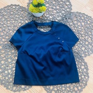 Zara Navy Blue Top size M